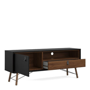 Rye Black TV Stand