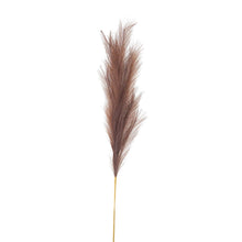 Load image into Gallery viewer, Taupe Large Faux Pampas Grass Stem