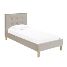 Load image into Gallery viewer, Camden 3.0 Single Bed Beige - The Home Collections