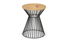 Load image into Gallery viewer, Jersey Round Wire Lamp Table - Walnut