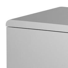 Load image into Gallery viewer, Manhattan Grey 2 Drawer Bedside Table