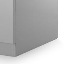 Load image into Gallery viewer, Manhattan Grey 2 Drawer Bedside Table